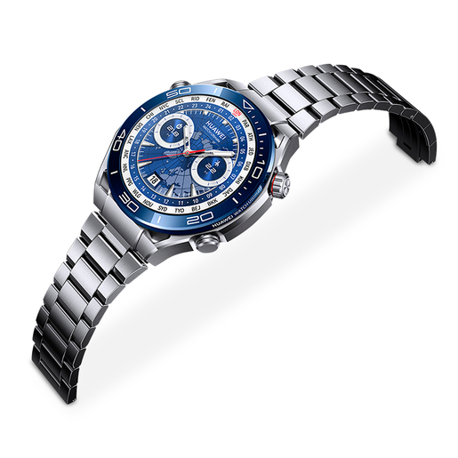 Smartwatch Huawei Watch Ultimate 48.5 mm Plata con azul