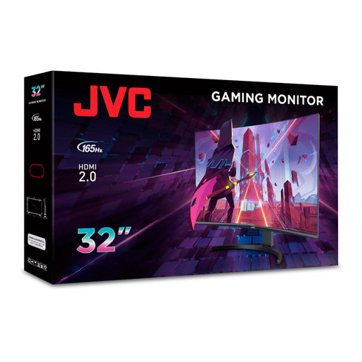 Monitor Gamer JVC SI32G 32 pulg. Curvo Led FHD Monitor Gamer JVC SI32G 32 pulg. Curvo Led FHD