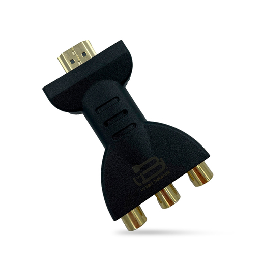 Adaptador HDMI a RCA UB Negro Adaptador HDMI a RCA UB Negro