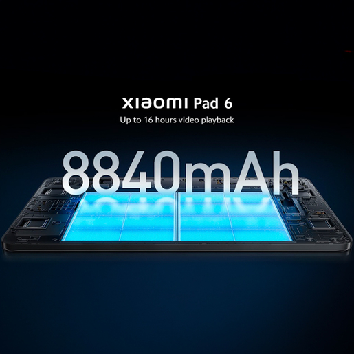 Pad 6 Xiaomi 11 pulg. Snapdragon 870 128gb 6gb RAM Gris