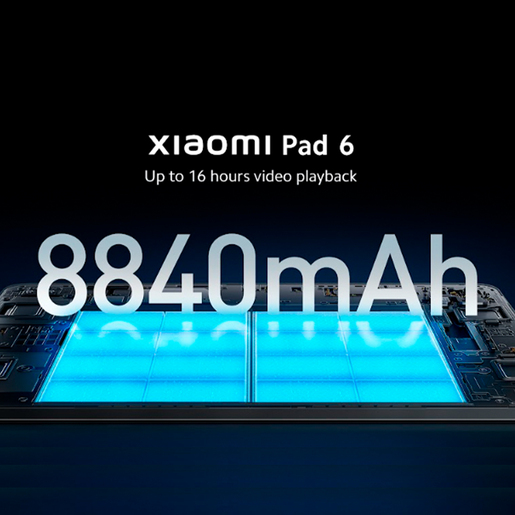 Pad 6 Xiaomi 11 pulg. Snapdragon 870 256gb 8gb RAM Gris