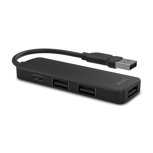 Adaptador Hub USB y Tipo C Select Power Negro