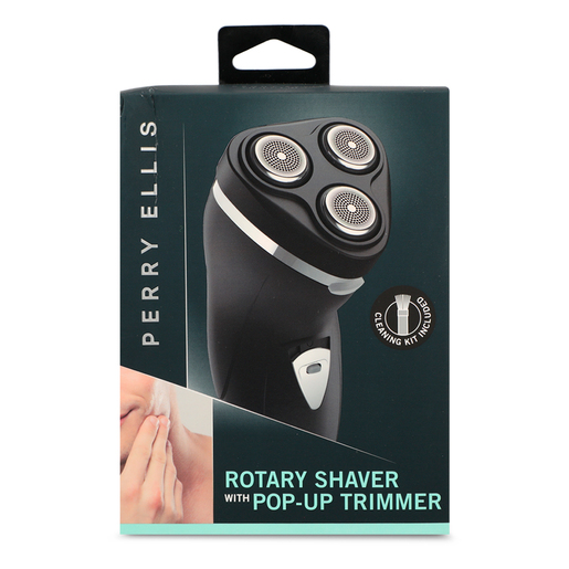 Rasuradora Rotativa para Hombre Perry Ellis Pop Up Negro  Rasuradora Rotativa para Hombre Perry Ellis Pop Up Negro