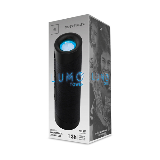 Bocina Bluetooth Lumo Tower STF Negro