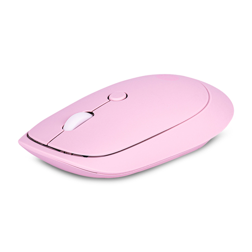 Mouse Inalámbrico TechZone Slim Rubber Rosa Mouse Inalámbrico TechZone Slim Rubber Rosa