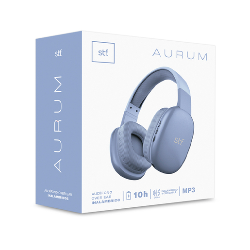 Audífonos Bluetooth Stuffactory Aurum On ear Azul Audífonos Bluetooth Stuffactory Aurum On ear Azul