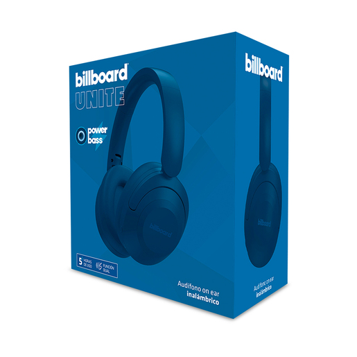 Audífonos de Diadema Bluetooth Unite Billboard Azul Audífonos de Diadema Bluetooth Unite Billboard Azul