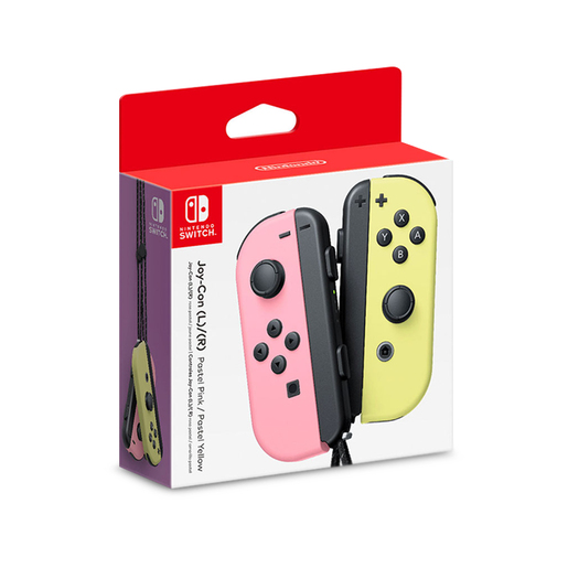 Controles Joy-Con Nintendo Switch Rosa Amarillo Pastel Controles Joy-Con Nintendo Switch Rosa Amarillo Pastel