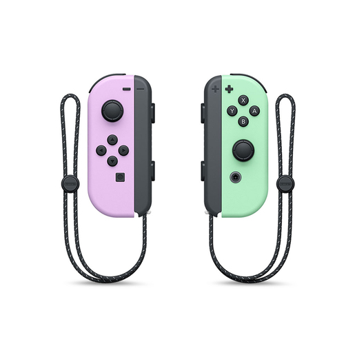 Controles Joy-Con Nintendo Switch Morado Verde Pastel