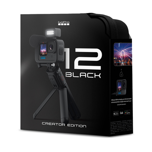 Cámara GoPro Hero 12 Creator Edition Negro Cámara GoPro Hero 12 Creator Edition Negro