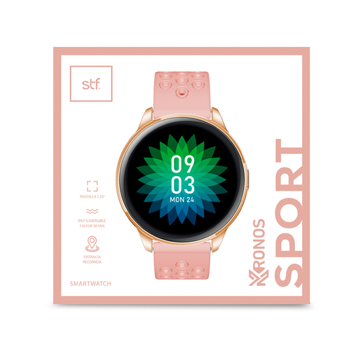 Smartwatch STF Kronos Sport Rosa
