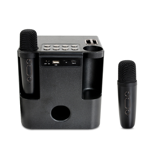 Bocina Bluetooth con Karaoke MS233 Misik Negro