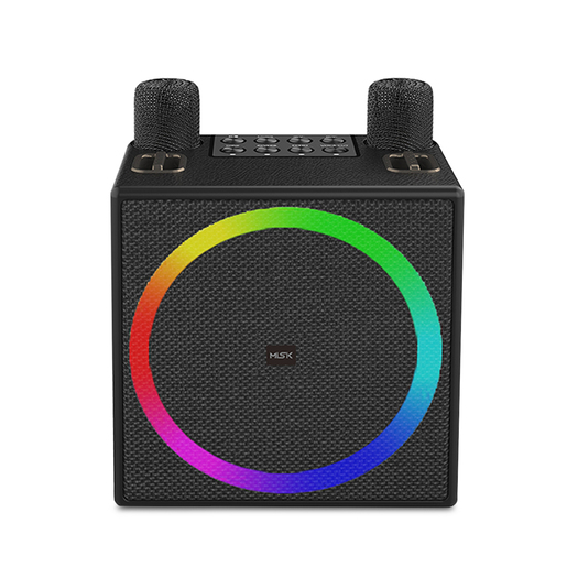 Bocina Bluetooth con Karaoke MS233 Misik Negro Bocina Bluetooth con Karaoke MS233 Misik Negro