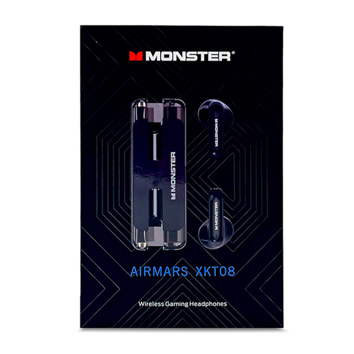 Audífonos Inalámbricos XKT08 Monster Negro