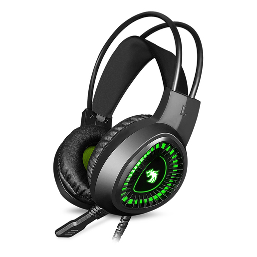 Audífonos Gamer Alámbricos Select Gaming Wild Dragón Negro Audífonos Gamer Alámbricos Select Gaming Wild Dragón Negro