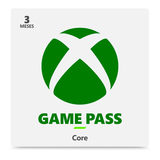 Xbox Game Pass Core Suscripción 3 mes Xbox Descargable