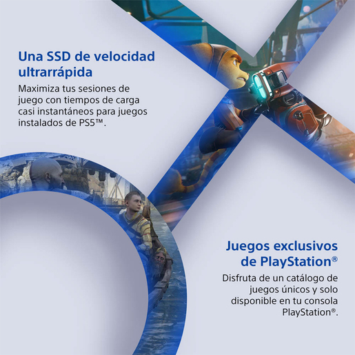 Consola PlayStation 5 Estándar Slim 1 tb SSD Blanco