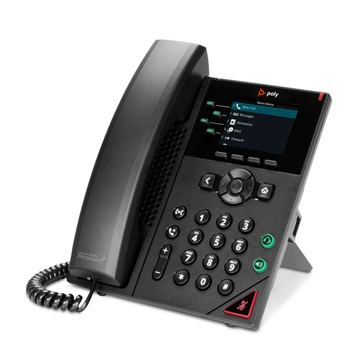 Teléfono Alámbrico IP VVX 250 Poly Negro