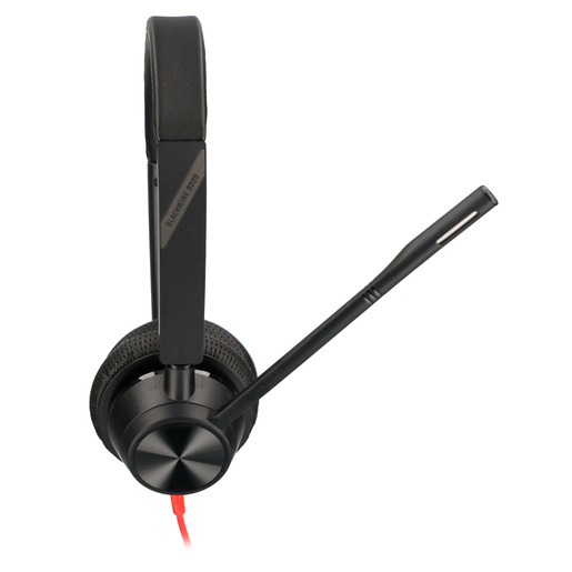Audífonos de Diadema 3325 Poly Blackwire USB A Negro