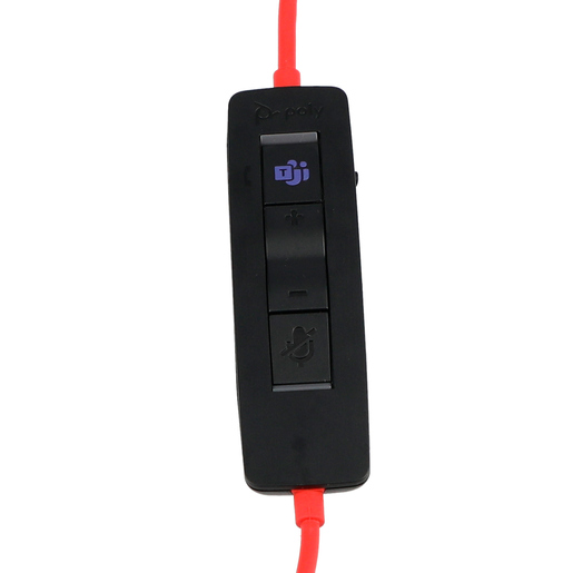 Audífonos de Diadema 8225 Poly Blackwire USB A Negro