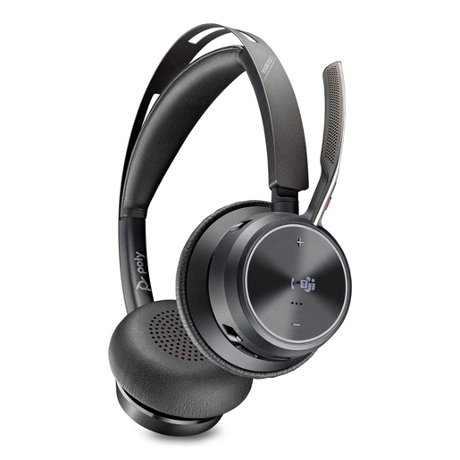 Audífonos de Diadema Bluetooth Focus 2 UC Poly Voyager Negro