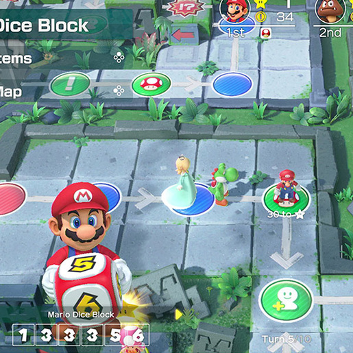 Juego Super Mario Party Nintendo Switch con Joy Con