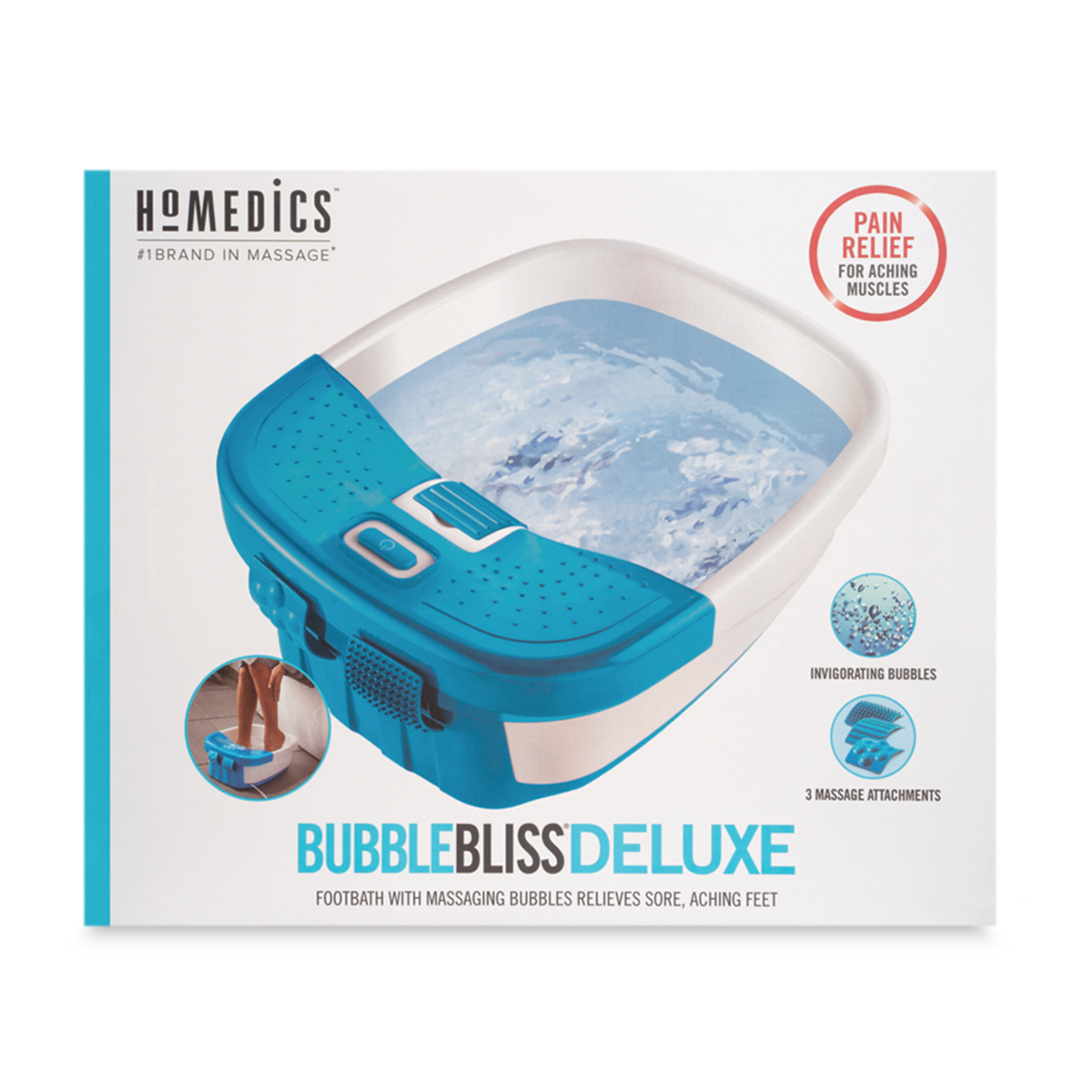 Tina Masajeadora Masajeador De Pies Homedics Precio Set Tina