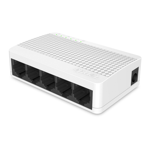 Switch Ethernet S105 Tenda 5 puertos 2 piezas