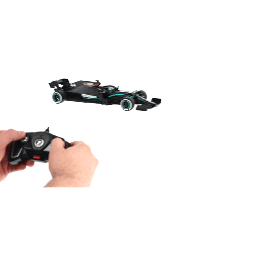Carro de Control Remoto Mercedes AMG F1 Rastar 6 a 8 km/hr15 m Negro Carro de Control Remoto Mercedes AMG F1 Rastar 6 a 8 km/hr15 m Negro