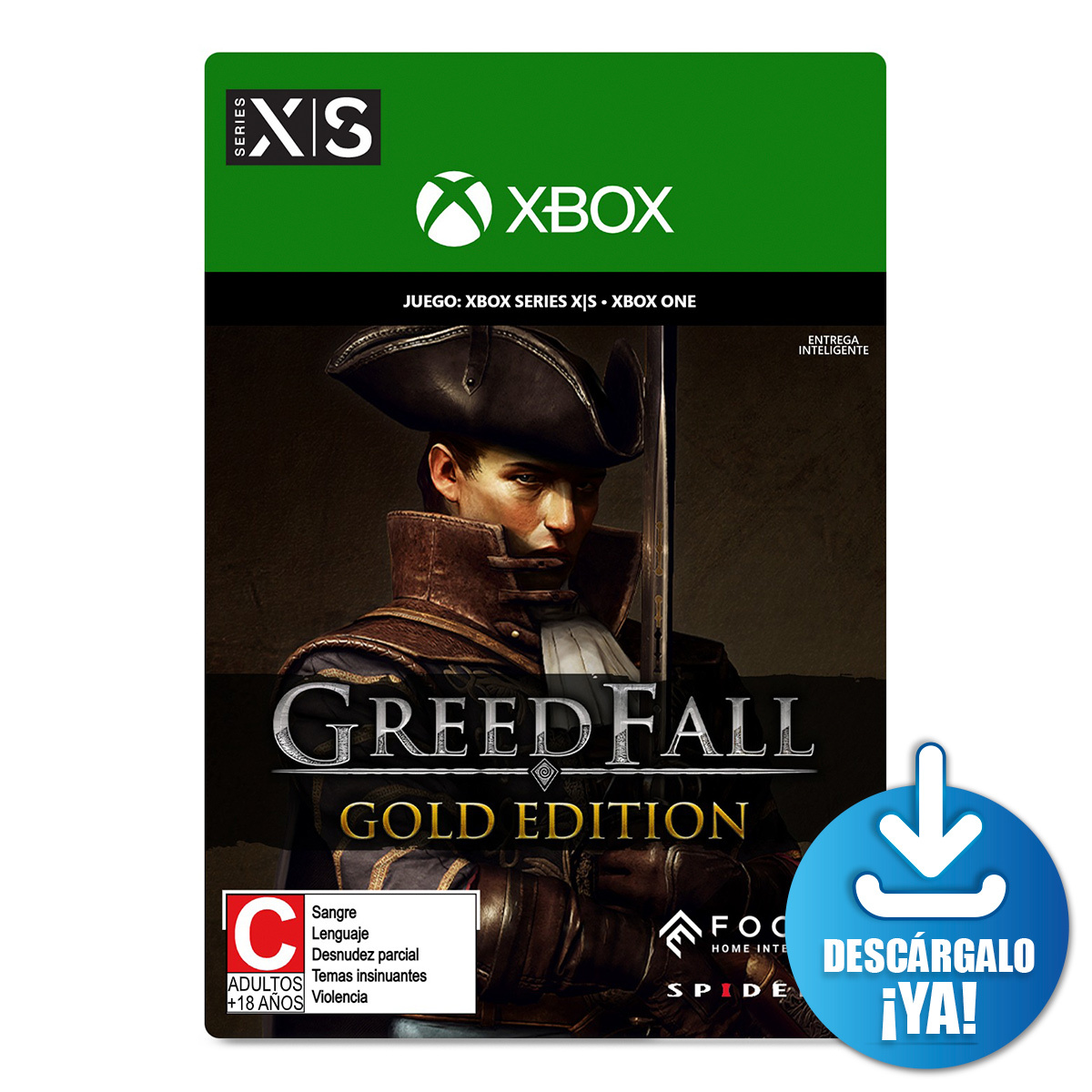 Greed Fall Gold Edition / Juego digital / Xbox One / Xbox Series X·S ...