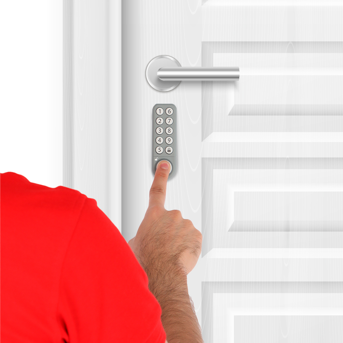 Configuración e Instalación de Cerradura Inteligente / 1 Servicio