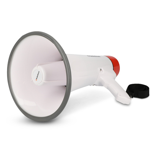 Megáfono Recargable RadioShack Blanco con Naranja Megáfono Recargable RadioShack Blanco con Naranja