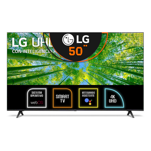 Pantalla LG Smart TV 50UQ8000PSB 50 pulg. AI ThinQ 4K UHD Pantalla LG Smart TV 50UQ8000PSB 50 pulg. AI ThinQ 4K UHD