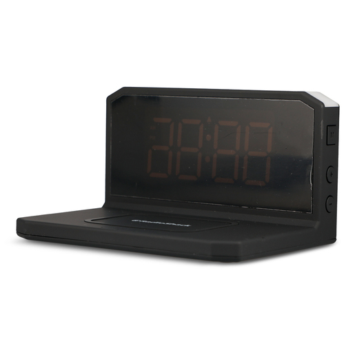 Reloj de Carga Inalámbrica RadioShack Luz LED Negro Reloj de Carga Inalámbrica RadioShack Luz LED Negro