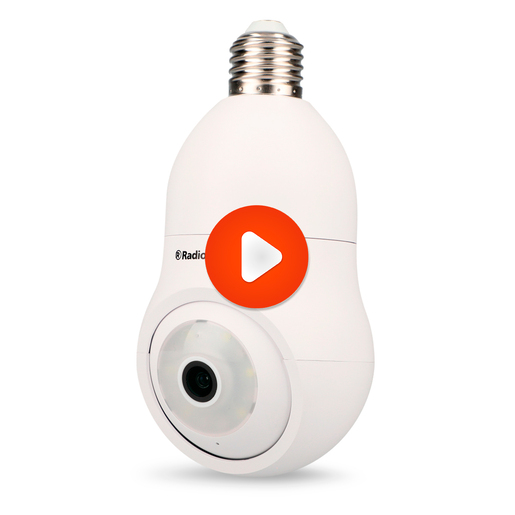Cámara IP Inteligente Z5 RadioShack Tipo Foco 3 MP Alexa Google Assistant Cámara IP Inteligente Z5 RadioShack Tipo Foco 3 MP Alexa Google Assistant