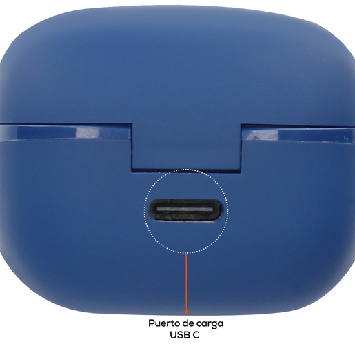 Audífonos Inalámbricos Mistik RadioShack Azul Audífonos Inalámbricos Mistik RadioShack Azul