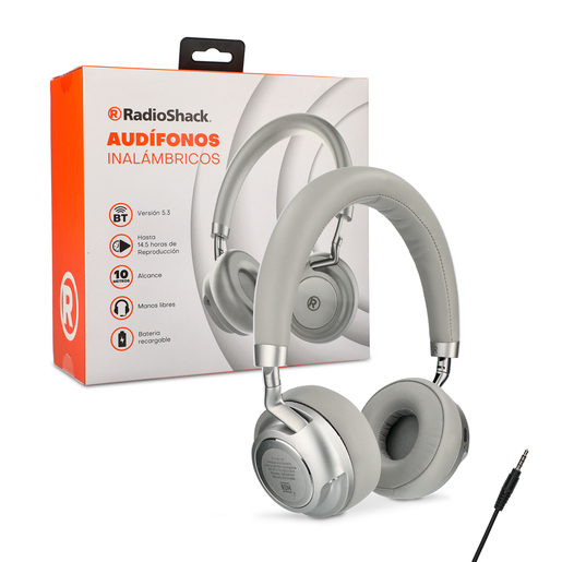 Audífonos Inalámbricos RS-BT231 RadioShack Plata
