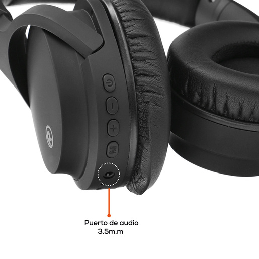 Audífonos Inalámbricos On ear RadioShack Negro Audífonos Inalámbricos On ear RadioShack Negro