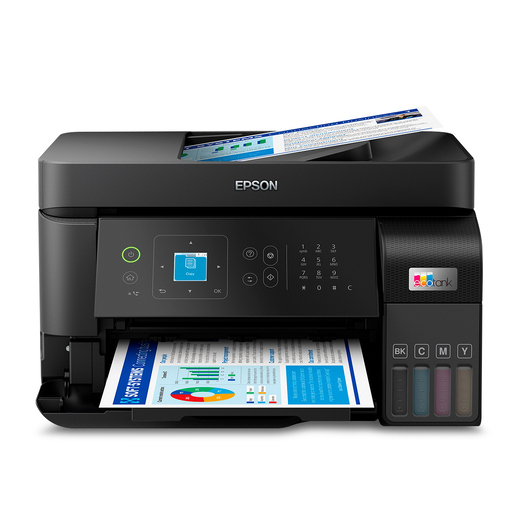 Impresora Multifuncional de Inyección de Tinta Epson Ecotank L5590 Wi-Fi Impresora Multifuncional de Inyección de Tinta Epson Ecotank L5590 Wi-Fi