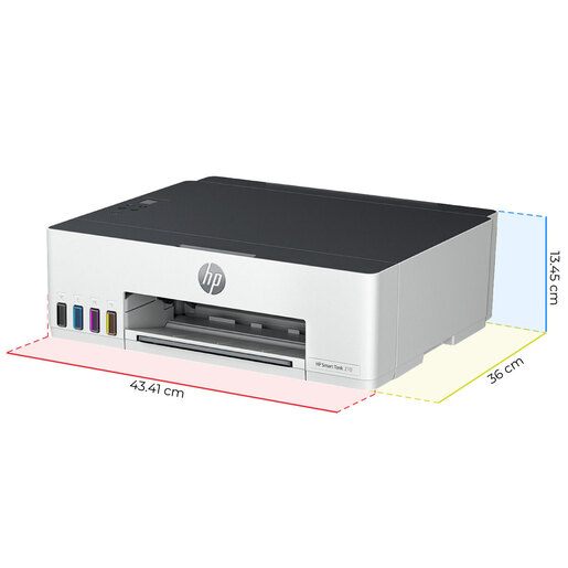 Impresora Tinta Continua a Color HP Smart Tank 210 Wifi HP Smart App Impresora Tinta Continua a Color HP Smart Tank 210 Wifi HP Smart App