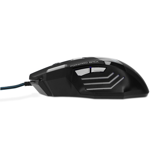 Mouse Gamer Ergonómico RadioShack Luces LED 7 botones Negro Mouse Gamer Ergonómico RadioShack Luces LED 7 botones Negro