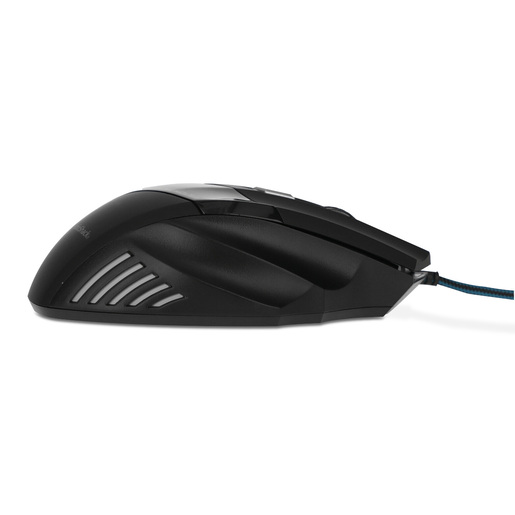 Mouse Gamer Ergonómico RadioShack Luces LED 7 botones Negro Mouse Gamer Ergonómico RadioShack Luces LED 7 botones Negro