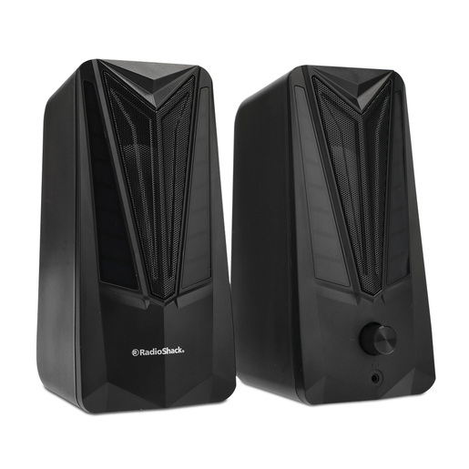 Bocinas Multimedia Gamer 2.0 RadioShack Luz RGB Negro Bocinas Multimedia Gamer 2.0 RadioShack Luz RGB Negro
