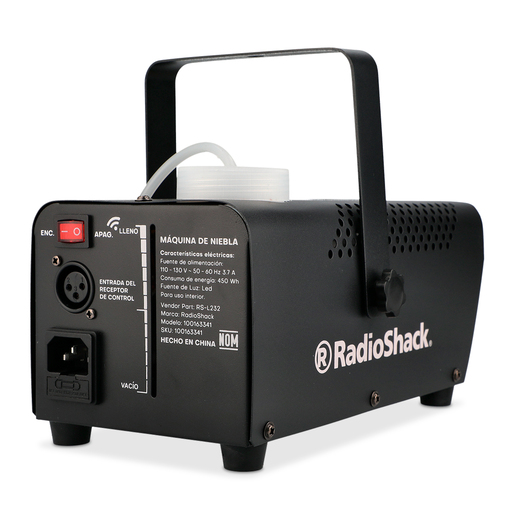 Máquina de Humo RadioShack 500w Negro Máquina de Humo RadioShack 500w Negro