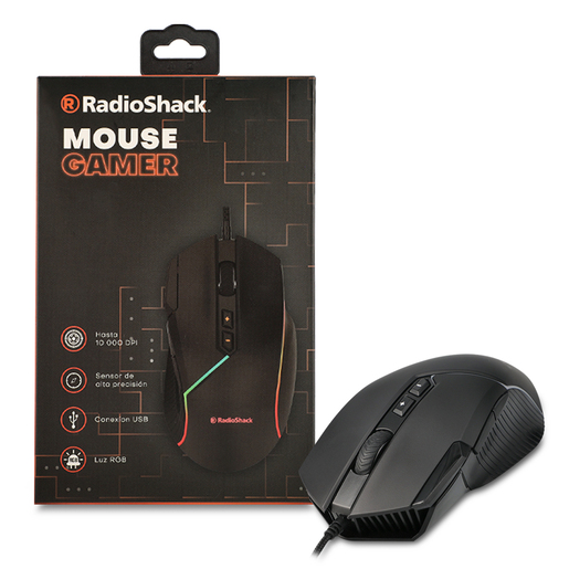 Mouse Gamer RadioShack 7 Teclas Macro RGB