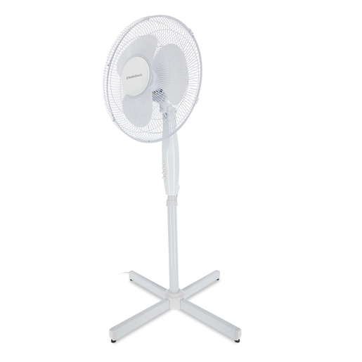 Ventilador de Pedestal RadioShack 3 velocidades 16 pulg. Blanco Ventilador de Pedestal RadioShack 3 velocidades 16 pulg. Blanco