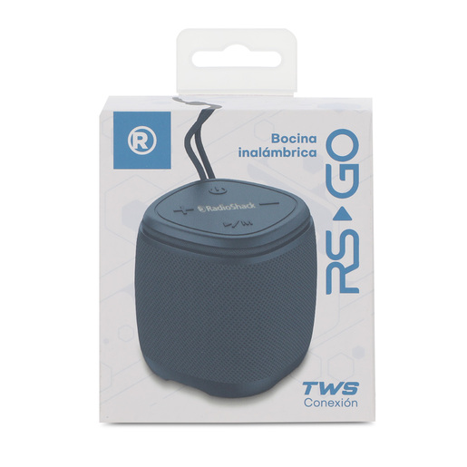 Bocina Resistente al Agua Inalámbrica RadioShack Azul   Bocina Resistente al Agua Inalámbrica RadioShack Azul