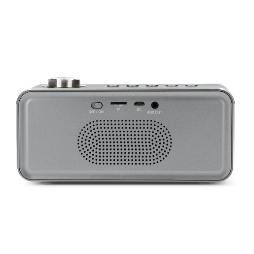 Radio Reloj Bluetooth 5.2 RadioShack con Pantalla Gris Radio Reloj Bluetooth 5.2 RadioShack con Pantalla Gris