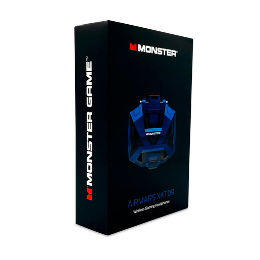 Audífonos Bluetooth XKT09 Monster Azul 