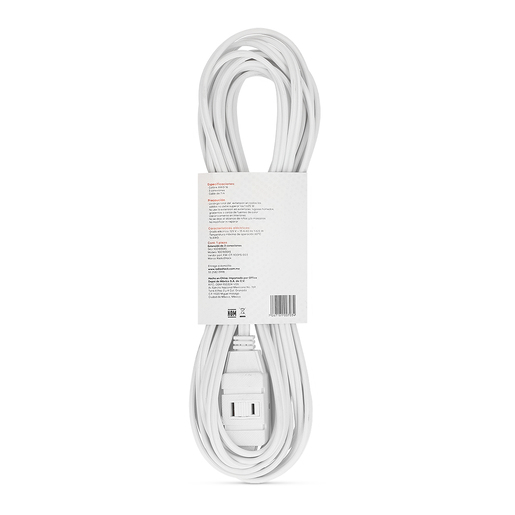 Extensión Eléctrica 7 m RadioShack Blanco Extensión Eléctrica 7 m RadioShack Blanco